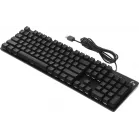 Клавиатура Logitech G412 SE механическая черный USB for gamer LED (920-010440) кабель 1.8м