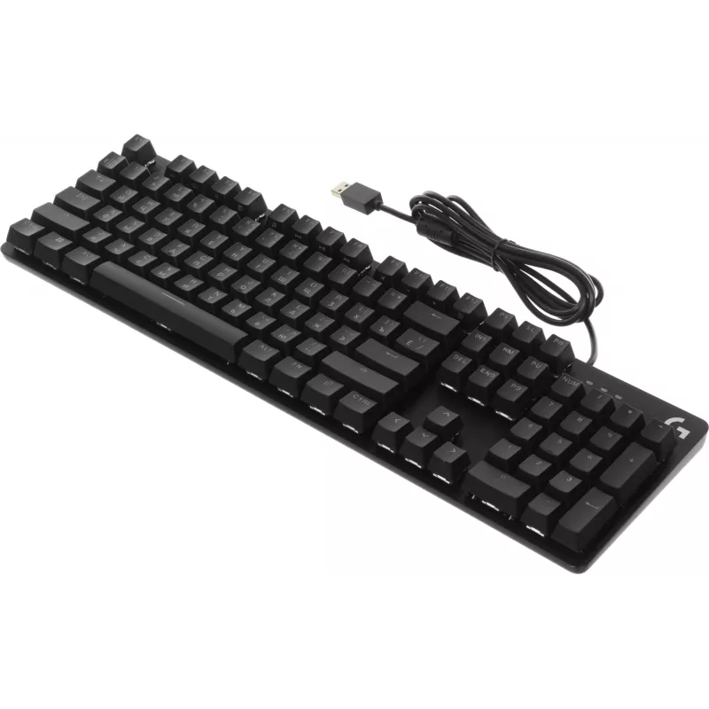 Клавиатура Logitech G412 SE механическая черный USB for gamer LED (920-010440) кабель 1.8м