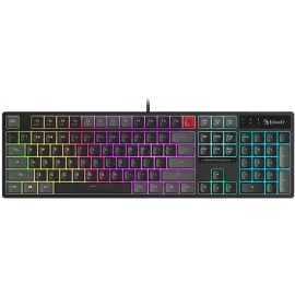 Клавиатура A4Tech Bloody B230N черный USB Multimedia for gamer LED (B230N) кабель 1.8м