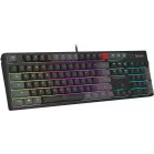 Клавиатура A4Tech Bloody B230N черный USB Multimedia for gamer LED (B230N) кабель 1.8м