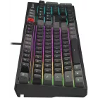 Клавиатура A4Tech Bloody B230N черный USB Multimedia for gamer LED (B230N) кабель 1.8м