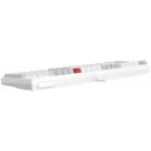 Клавиатура A4Tech Bloody B230N белый USB Multimedia for gamer LED (B230N) кабель 1.8м