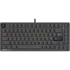 Клавиатура A4Tech MS76 темно-серый USB Multimedia for gamer LED кабель 1.8м