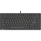 Клавиатура A4Tech MS76 темно-серый USB Multimedia for gamer LED кабель 1.8м