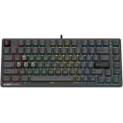 Клавиатура A4Tech MS76 темно-серый USB Multimedia for gamer LED кабель 1.8м