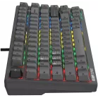 Клавиатура A4Tech MS76 темно-серый USB Multimedia for gamer LED кабель 1.8м