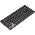 Клавиатура A4Tech MS76 темно-серый USB Multimedia for gamer LED кабель 1.8м