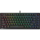 Клавиатура A4Tech MS76 механическая черный USB Multimedia for gamer LED кабель 1.8м