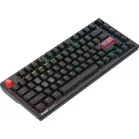 Клавиатура A4Tech MS76 механическая черный USB Multimedia for gamer LED кабель 1.8м
