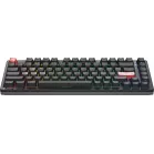 Клавиатура A4Tech MS76 механическая черный USB Multimedia for gamer LED кабель 1.8м