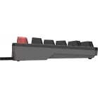 Клавиатура A4Tech MS76 механическая черный USB Multimedia for gamer LED кабель 1.8м