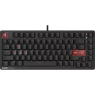 Клавиатура A4Tech MS76 механическая черный USB Multimedia for gamer LED кабель 1.8м