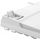 Клавиатура A4Tech MS76 механическая белый USB Multimedia for gamer LED кабель 1.8м