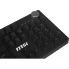 Клавиатура MSI GK320 механическая черный USB Multimedia for gamer LED (S11-04RU259-HH9) кабель 1.6м