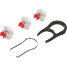 Клавиатура MSI GK320 механическая черный USB Multimedia for gamer LED (S11-04RU259-HH9) кабель 1.6м