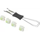 Клавиатура Redragon Star Blade Pro механическая черный/серый USB беспроводная BT/Radio for gamer LED (72653) кабель 1.5м