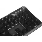 Клавиатура MSI STRIKE 600 Silent механическая серый/черный USB Multimedia for gamer LED (S11-04RU256-CLA) кабель 1.8м