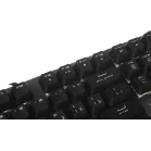 Клавиатура MSI STRIKE 600 Silent механическая серый/черный USB Multimedia for gamer LED (S11-04RU256-CLA) кабель 1.8м