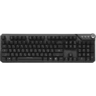 Клавиатура MSI STRIKE 600 Silent механическая серый/черный USB Multimedia for gamer LED (S11-04RU256-CLA) кабель 1.8м