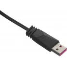 Клавиатура MSI STRIKE 600 Silent механическая серый/черный USB Multimedia for gamer LED (S11-04RU256-CLA) кабель 1.8м