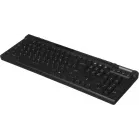 Клавиатура MSI STRIKE Pro W Silent механическая серый/черный USB беспроводная BT/Radio Multimedia for gamer LED (подставка для запястий) (S11-43RU210-CLA) кабель 2м