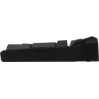 Клавиатура MSI STRIKE Pro W Silent механическая серый/черный USB беспроводная BT/Radio Multimedia for gamer LED (подставка для запястий) (S11-43RU210-CLA) кабель 2м