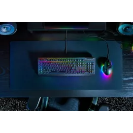 Клавиатура Razer BlackWidow V4 X механическая черный USB Multimedia for gamer LED (RZ03-04702500-R3R1) кабель 2м