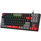 Клавиатура A4Tech S310N механическая черный/красный USB Multimedia for gamer