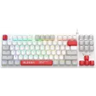 Клавиатура A4Tech S310N механическая белый/красный USB Multimedia for gamer LED кабель 1.8м