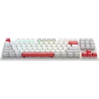 Клавиатура A4Tech S310N механическая белый/красный USB Multimedia for gamer LED кабель 1.8м