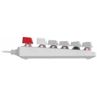 Клавиатура A4Tech S310N механическая белый/красный USB Multimedia for gamer LED кабель 1.8м