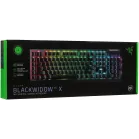 Клавиатура Razer BlackWidow V4 Green Switch механическая черный USB Multimedia for gamer LED (RZ03-04700800-R3R1) кабель 2м
