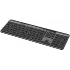 Клавиатура Logitech K980 графитовый беспроводная BT slim (920-013768)