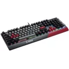Клавиатура MSI GK30 Infrared черный/красный USB Multimedia for gamer LED (подставка для запястий) (S11-04RUF01-CLA) кабель 1.8м