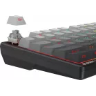 Клавиатура A4Tech MS76 PLUS механическая черный/серый USB Multimedia for gamer LED кабель 1.8м