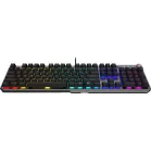 Клавиатура MSI Strike 600 V2 механическая черный USB Multimedia for gamer LED (S11-04RU261-CLA) кабель 1.8м