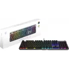 Клавиатура MSI Strike 600 V2 механическая черный USB Multimedia for gamer LED (S11-04RU261-CLA) кабель 1.8м