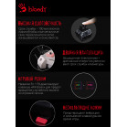 Клавиатура A4Tech Bloody B318 черный USB Multimedia for gamer LED (подставка для запястий) (B318)