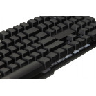 Клавиатура Оклик 780G SLAYER черный USB for gamer LED
