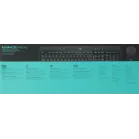 Клавиатура + мышь Logitech MK540 клав:черный мышь:черный USB беспроводная slim Multimedia (920-008686)