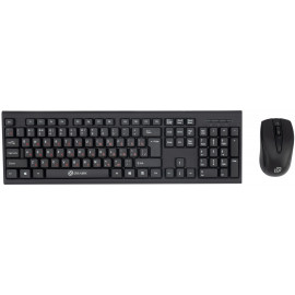 Клавиатура + мышь Оклик 630M клав:черный мышь:черный USB