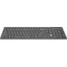 Клавиатура + мышь Defender Columbia C-775 клав:черный мышь:черный USB беспроводная slim Multimedia (45775)