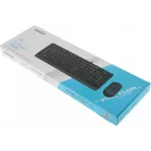 Клавиатура + мышь A4Tech Fstyler F1010 клав:черный/серый мышь:черный/серый USB Multimedia (F1010 GREY)