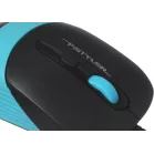 Клавиатура + мышь A4Tech Fstyler F1010 клав:черный/синий мышь:черный/синий USB Multimedia (F1010 BLUE)