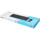 Клавиатура + мышь A4Tech Fstyler F1010 клав:черный/синий мышь:черный/синий USB Multimedia (F1010 BLUE)
