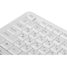 Клавиатура + мышь A4Tech Fstyler F1010 клав:белый/серый мышь:белый/серый USB Multimedia (F1010 WHITE)