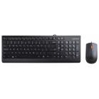 Клавиатура + мышь Lenovo 300 U клав:черный мышь:черный USB (GX30M39635)