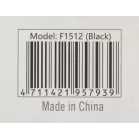 Клавиатура + мышь A4Tech Fstyler F1512 клав:черный мышь:черный USB (F1512 BLACK)
