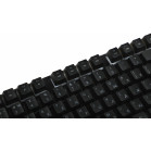 Клавиатура + мышь Defender Glion клав:черный мышь:черный/красный USB LED (45123)