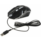 Клавиатура + мышь Defender Glion клав:черный мышь:черный/красный USB LED (45123)